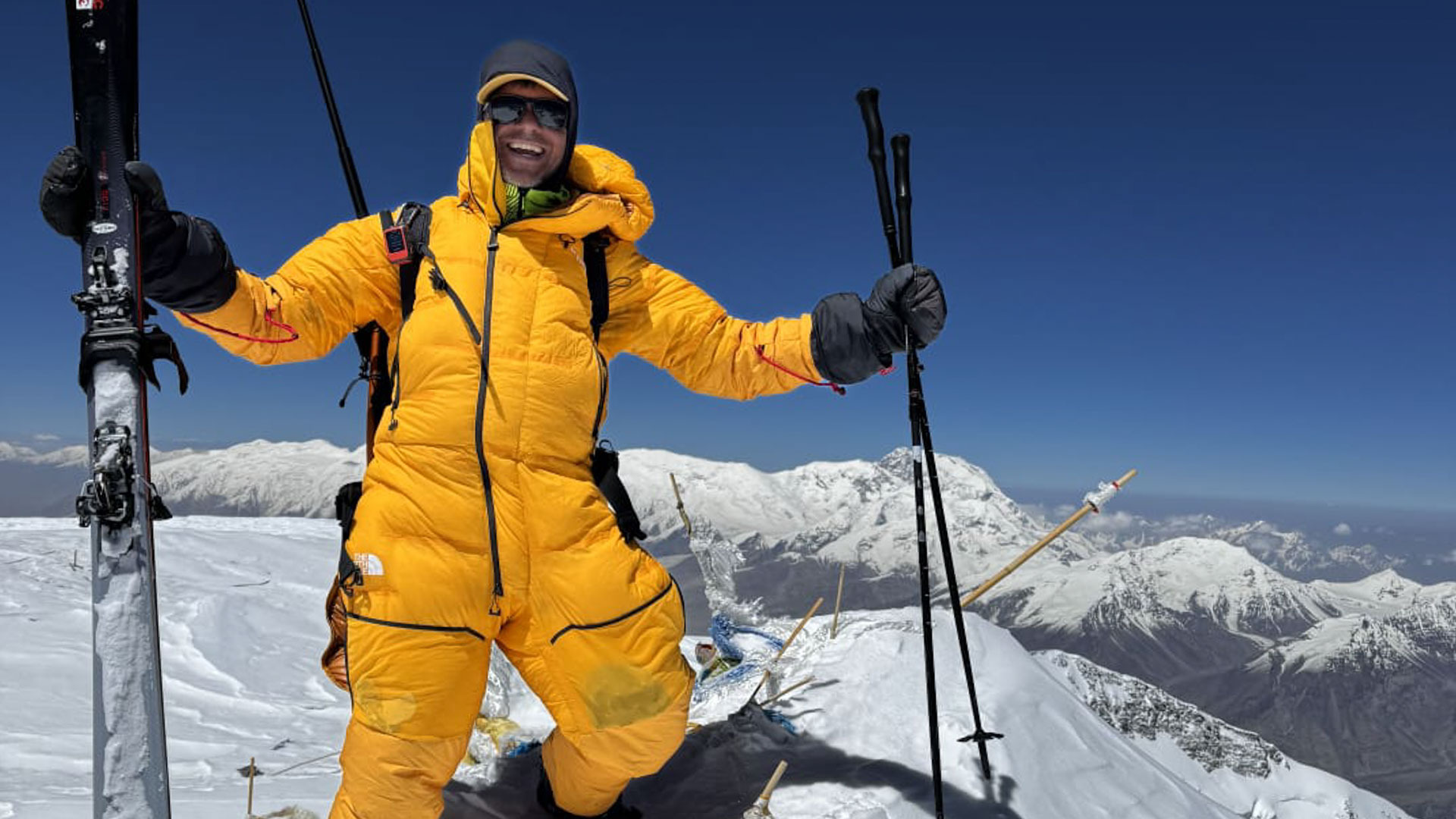 Am Gipfel des Muztagh Ata