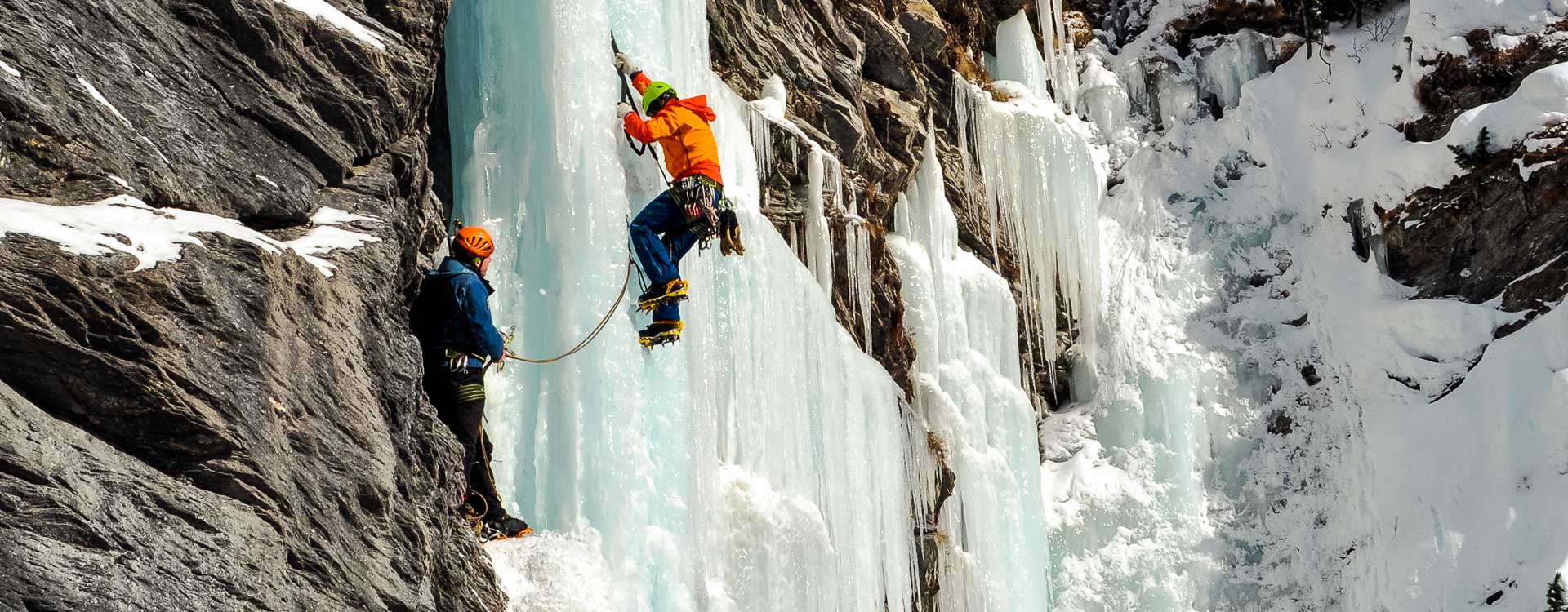 Eisklettern in den Dolomiten mit Bergführer Eisklettern in den Dolomiten mit Bergführer