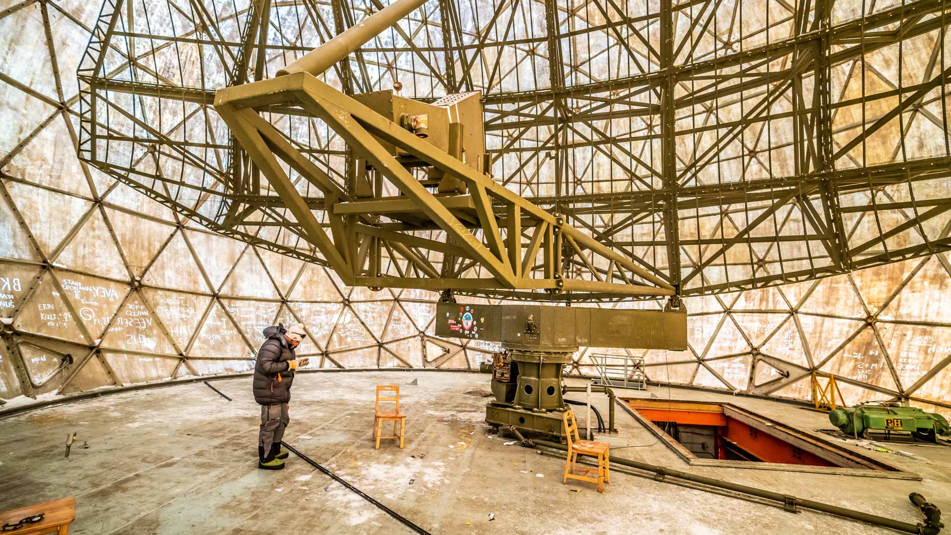 Groenland Inlandeis Durchquerung Forschungsstation
