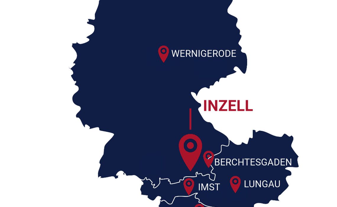 Map 2024 Destinationen Inzell