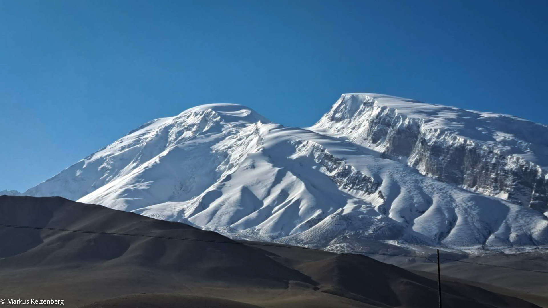 Muztagh Ata Berg Ansicht