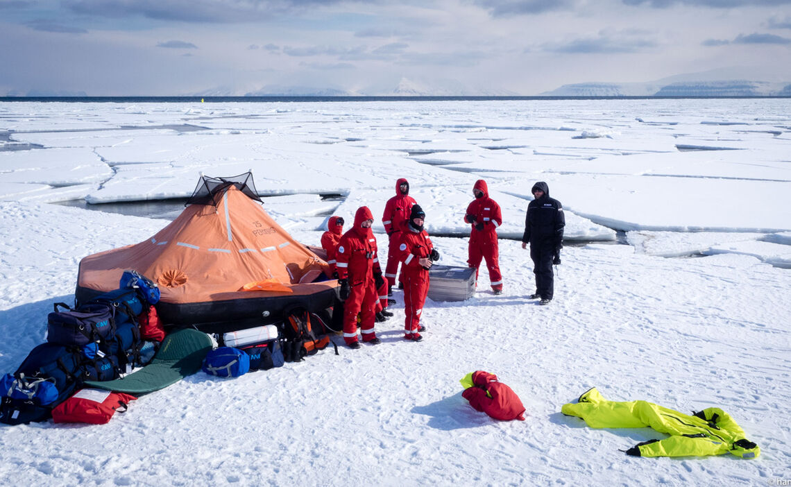 Polarcode Training Svalbard Spitzbergen 202