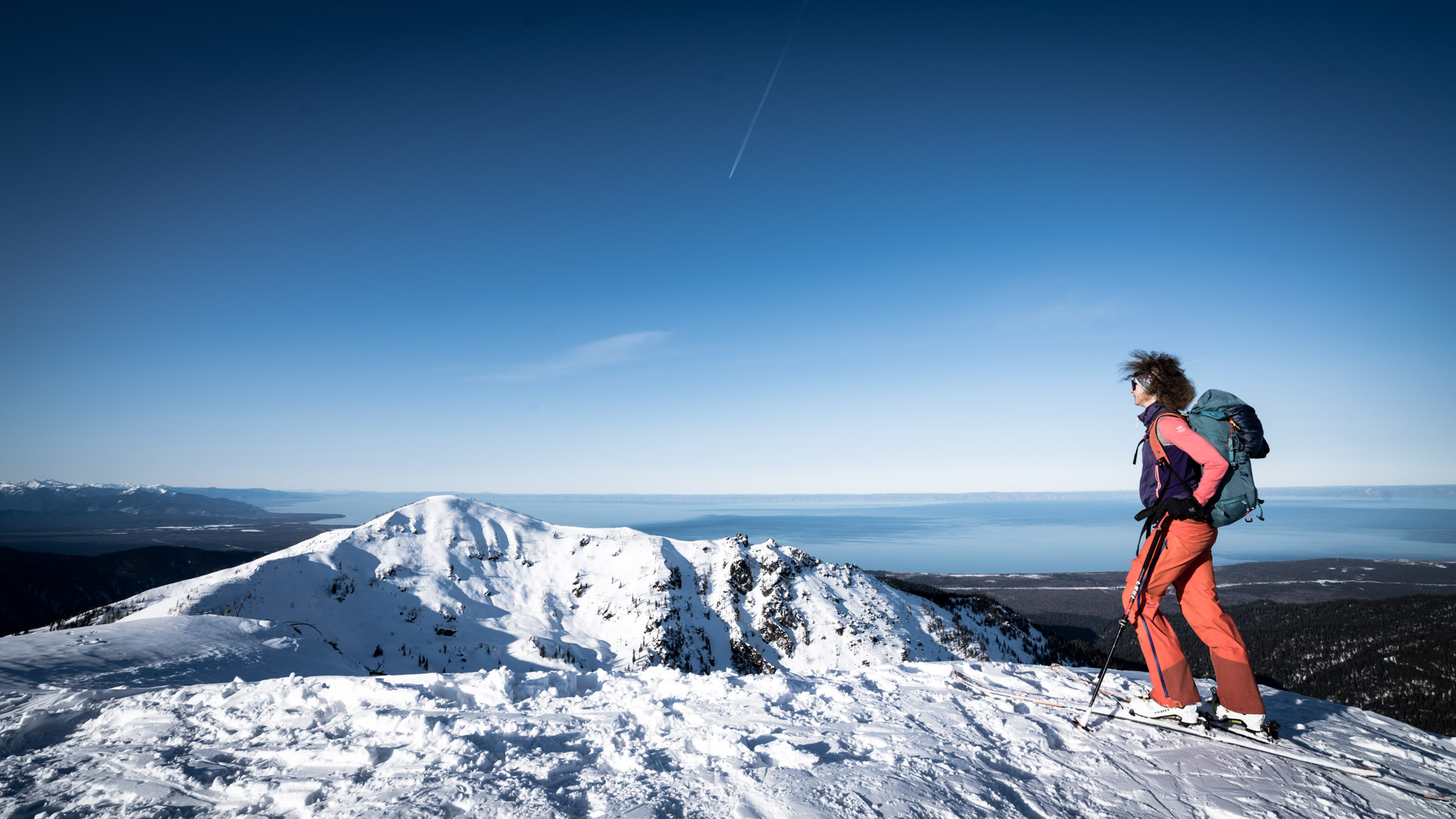 Skitouren am Baikalsse Blick auf den See Skitouren am Baikalsse Blick auf den See