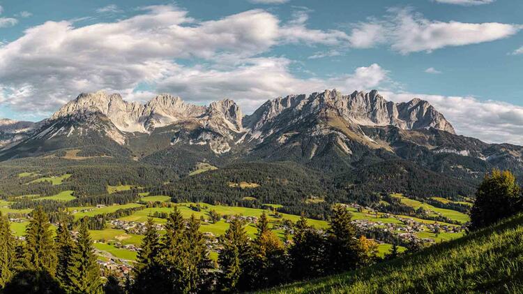 Wandern Auf Der Kaiserkrone Im Wilden Kaiser