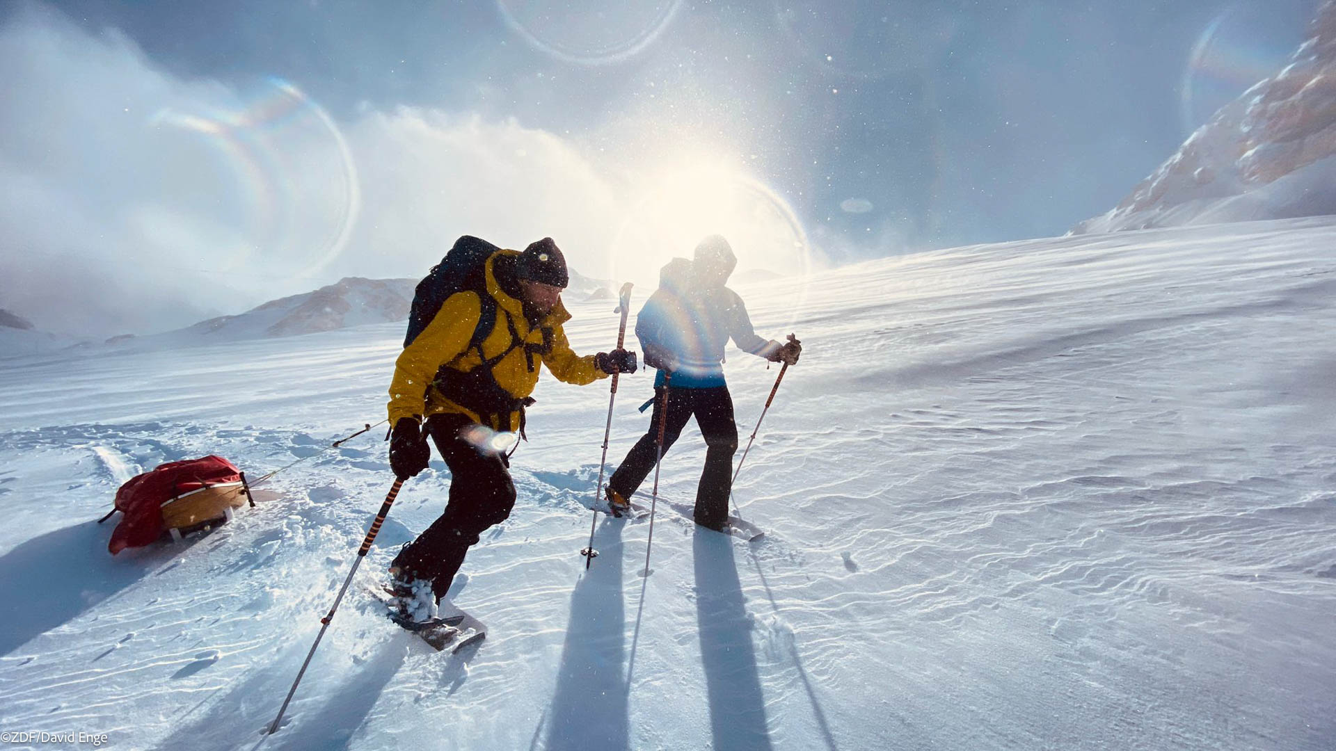 Unterwegs am Gletscher Unterwegs am Gletscher